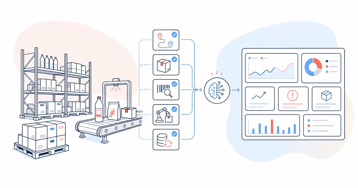 AI and automation comparison illustration for FMCG teams
