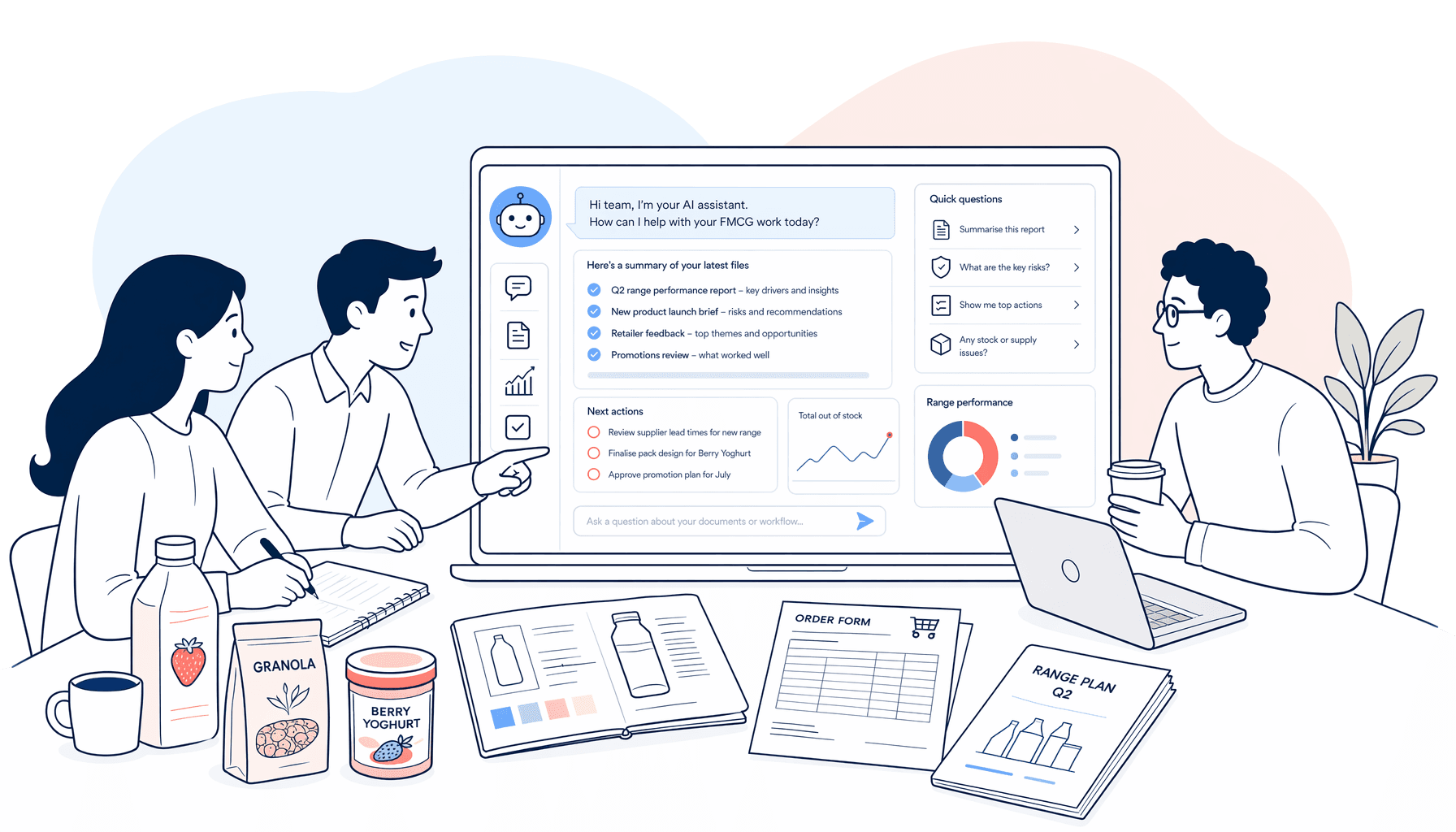 BazBiff AI workflow illustration