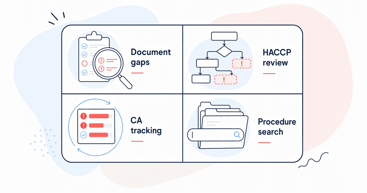 four ai audit prep areas