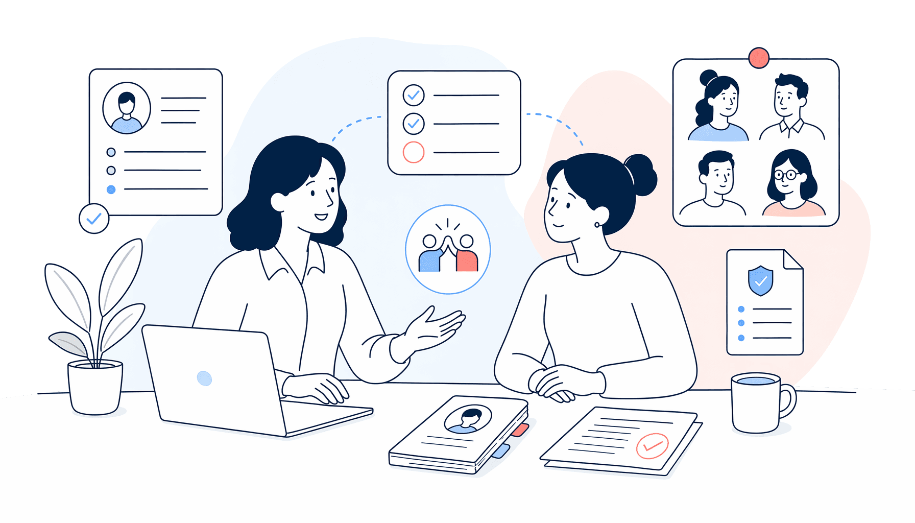 AI and automation for FMCG HR teams illustration